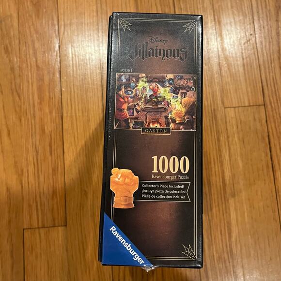 Ravensburger Disney Villainous Gaston Jigsaw Puzzle Brown 1000 Piece - Picture 3 of 6